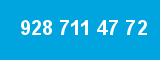 928 711 47 72 928 711 47 72